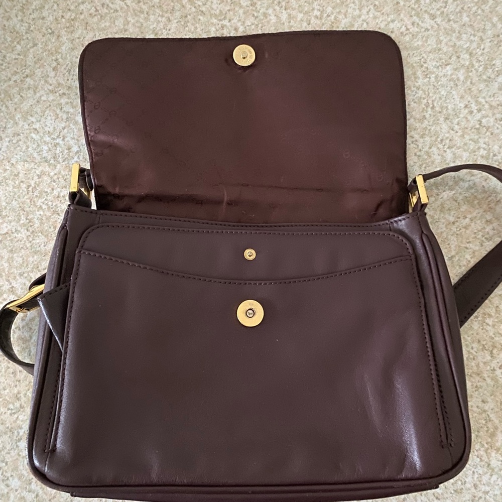 Etienne Aigner Burgundy Shoulder Bag and Wallet Set - Picture 5 of 15